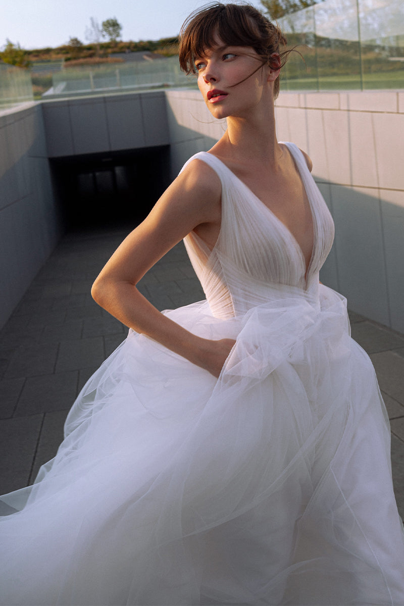 Elinor Tulle A-line Wedding Dress