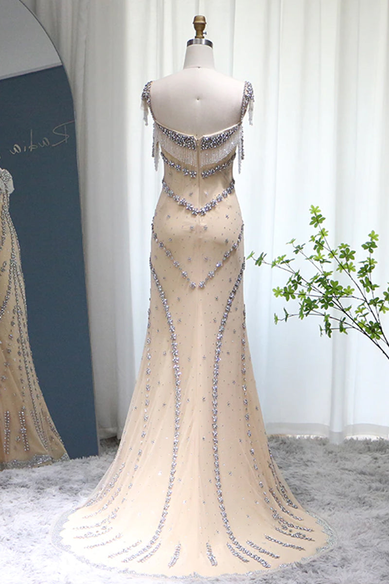 Eliza Doolittle Beaded Maxi Dress