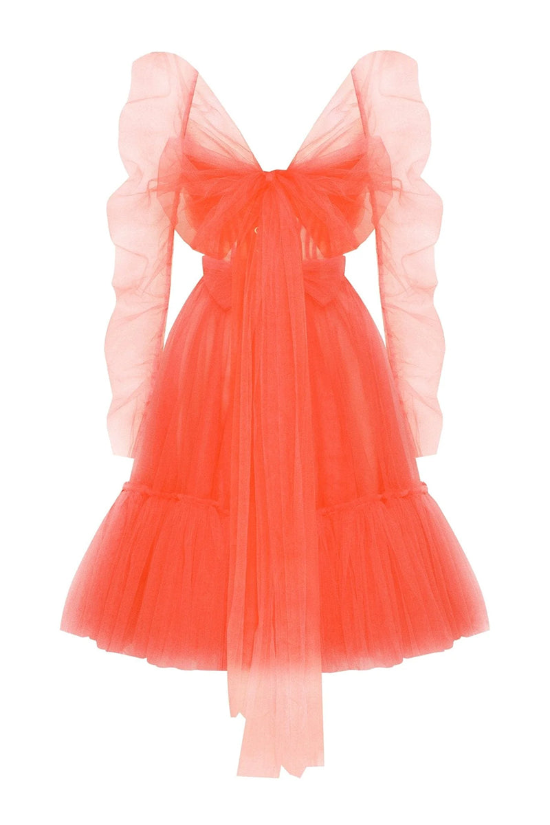 Ellee Strapless Tulle Mini Dress