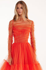 Ellee Strapless Tulle Mini Dress