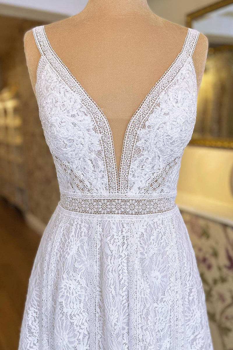 Enchanting Eternity Lace A-Line Wedding Dress