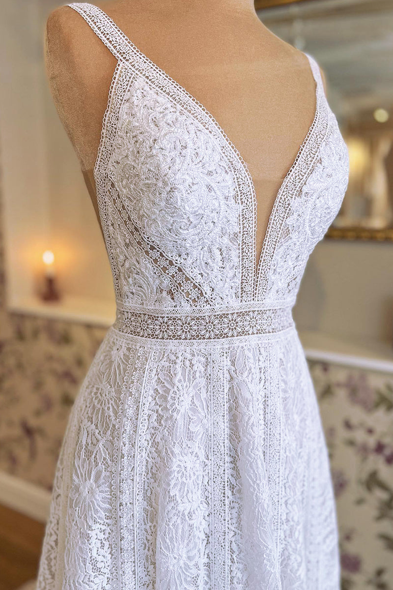 Enchanting Eternity Lace A-Line Wedding Dress