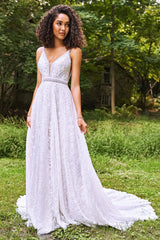 Enchanting Eternity Lace A-Line Wedding Dress