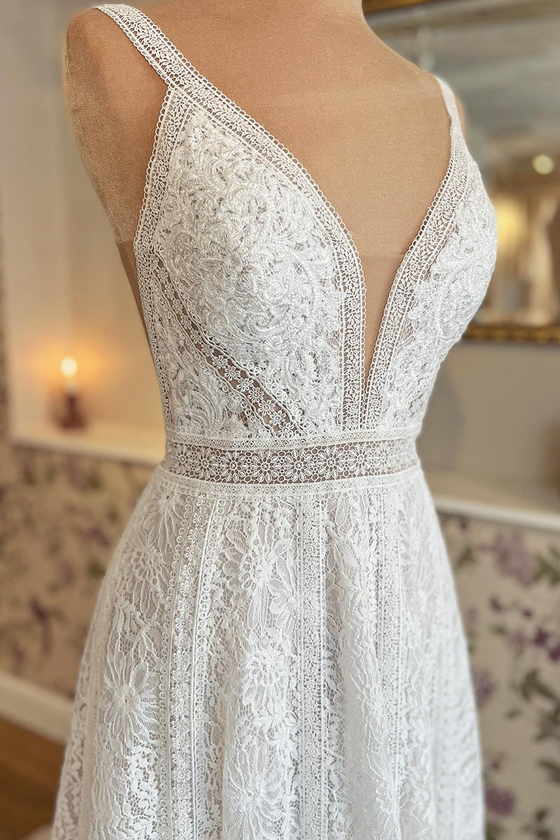 Enchanting Eternity Lace A-Line Wedding Dress