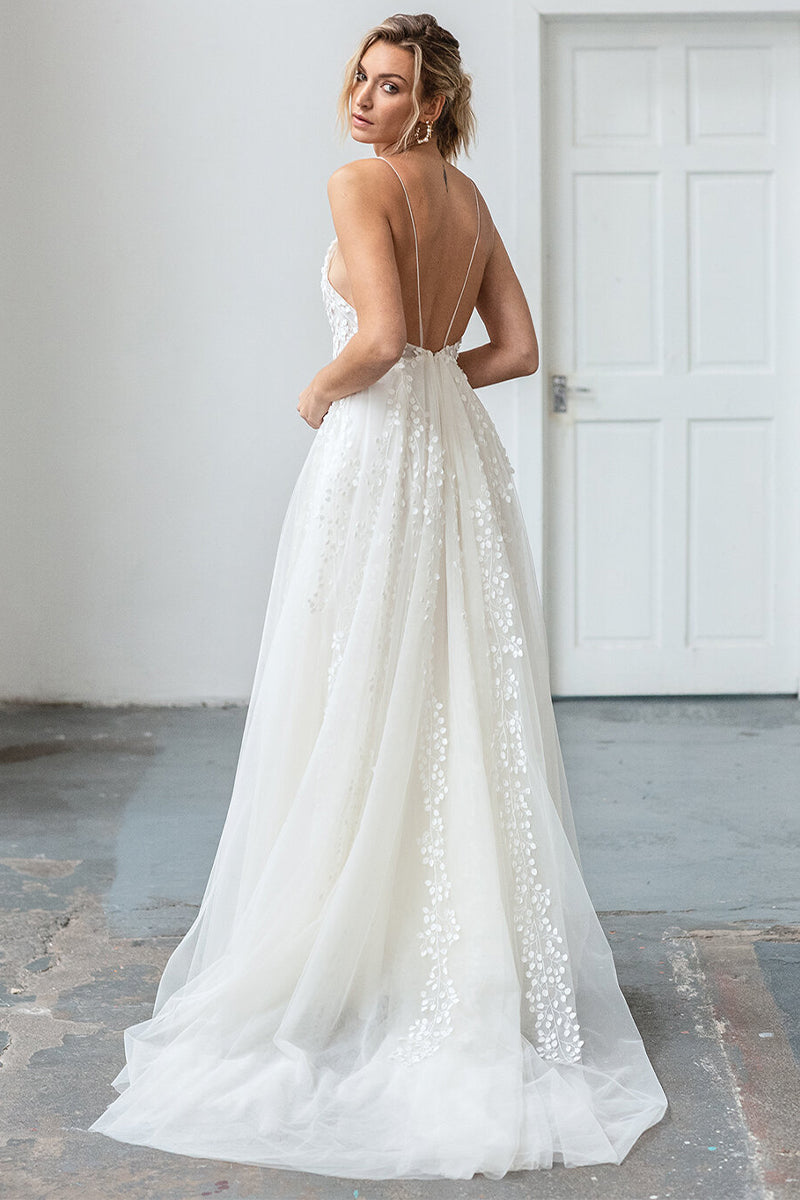 Eternal Affection Backless Wedding Dress