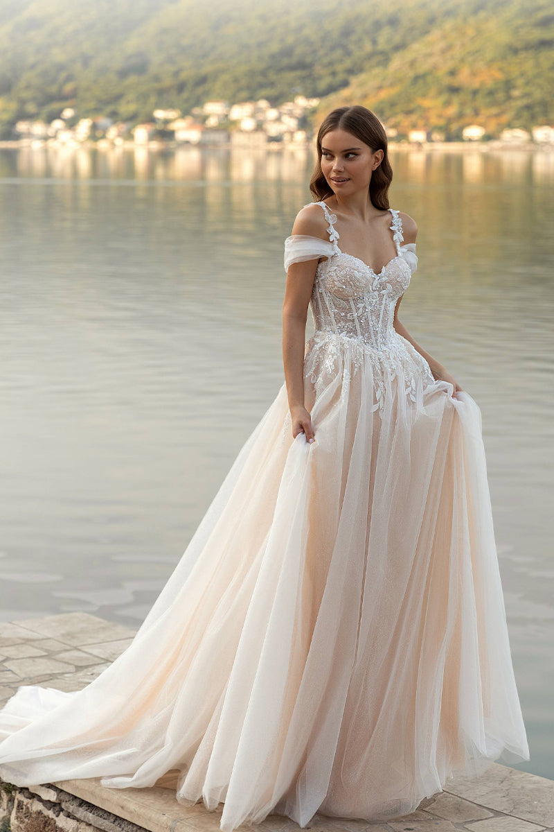 Eternity Boho A-line Lace Wedding Dress