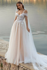 Eternity Boho A-line Lace Wedding Dress