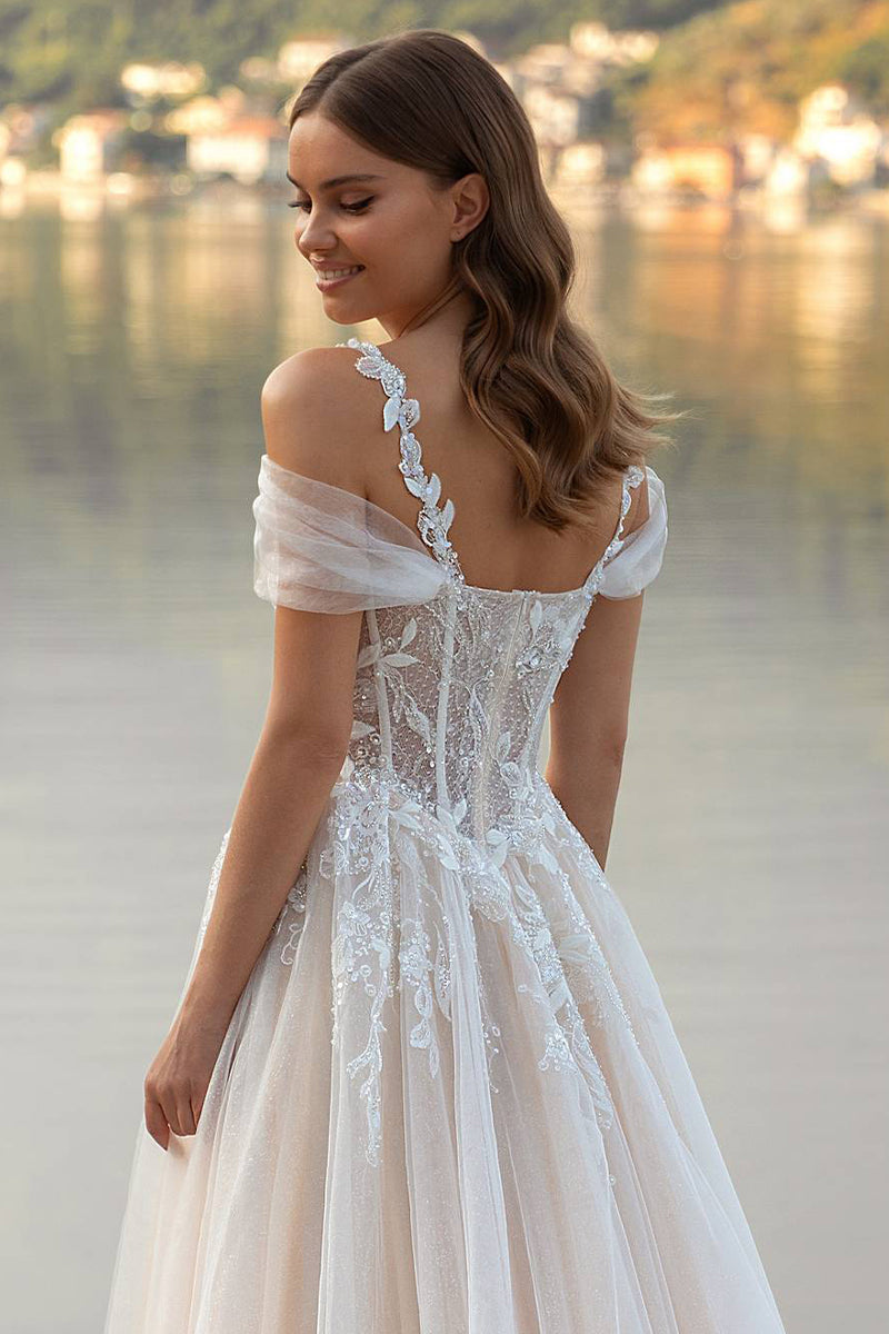 Eternity Boho A-line Lace Wedding Dress