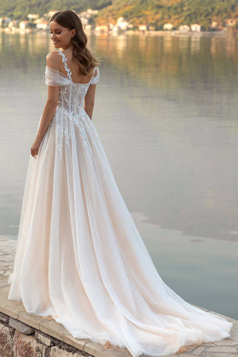 Eternity Boho A-line Lace Wedding Dress