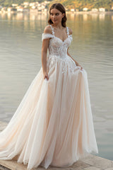 Eternity Boho A-line Lace Wedding Dress