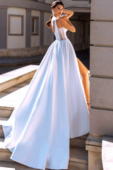 Eternity Satin A-Line Wedding Dress