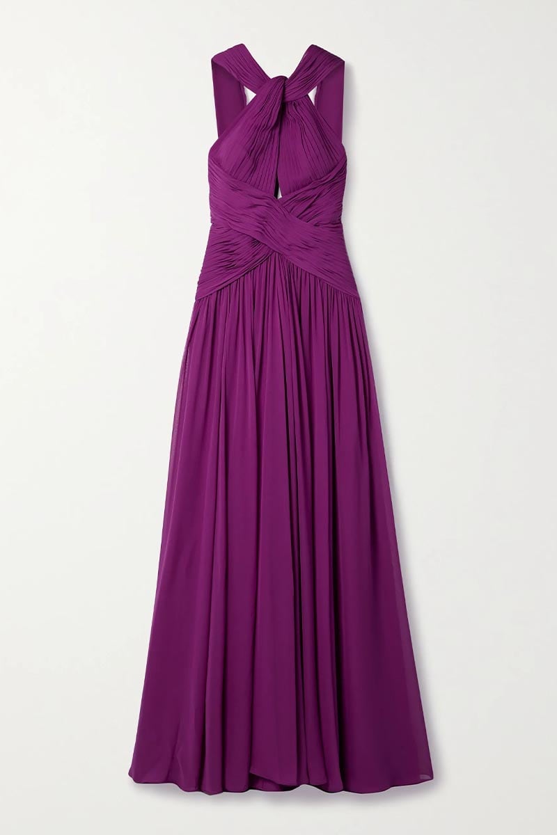 Evelyn Chiffon Maxi Dress