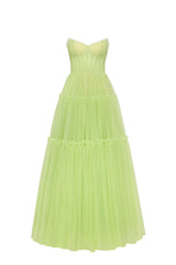 Evening Philosophy Tulle Maxi Dress