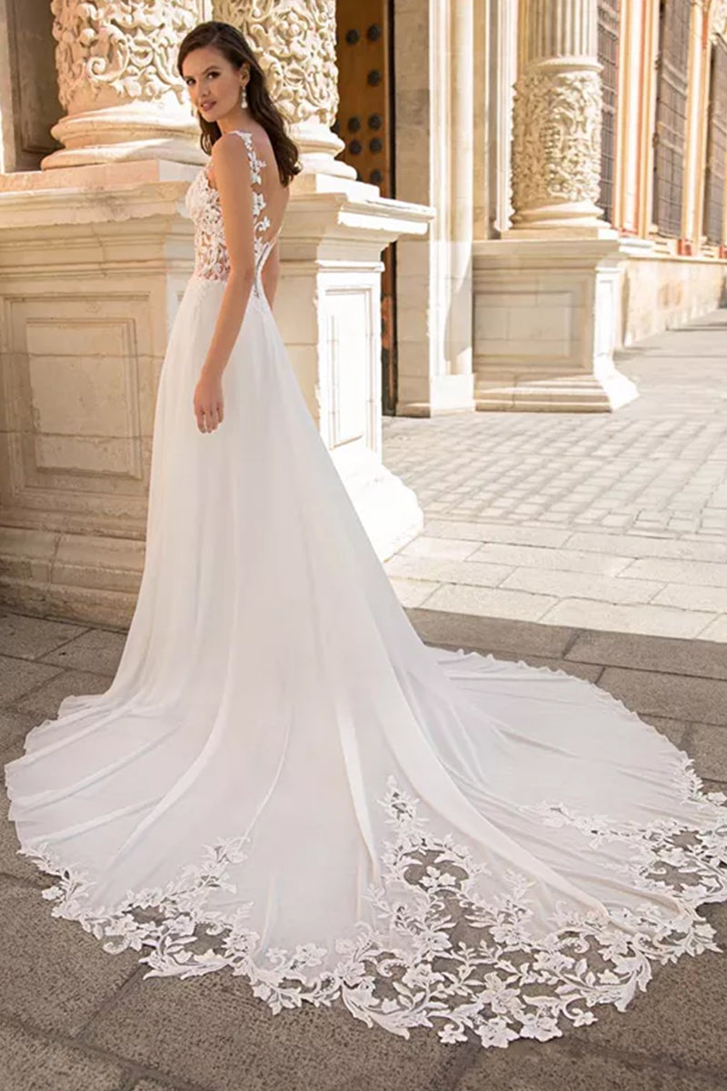 Fantastical Romance A-line Wedding Dress