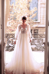 Forever Yours Romantic Floral Lace Wedding Dress