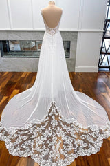 Kelsey Chiffon & Lace Wedding Dress