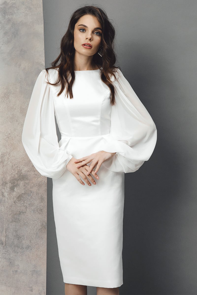 Lillia Long Sleeve Midi Dress