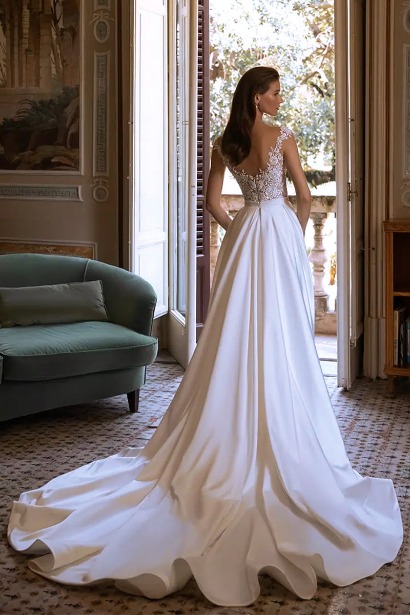 Lovestruck Satin Wedding Dress