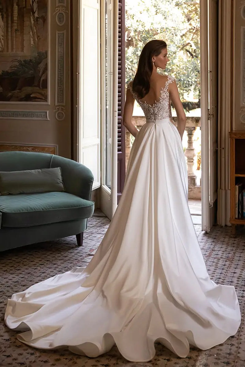 Lovestruck Satin Wedding Dress