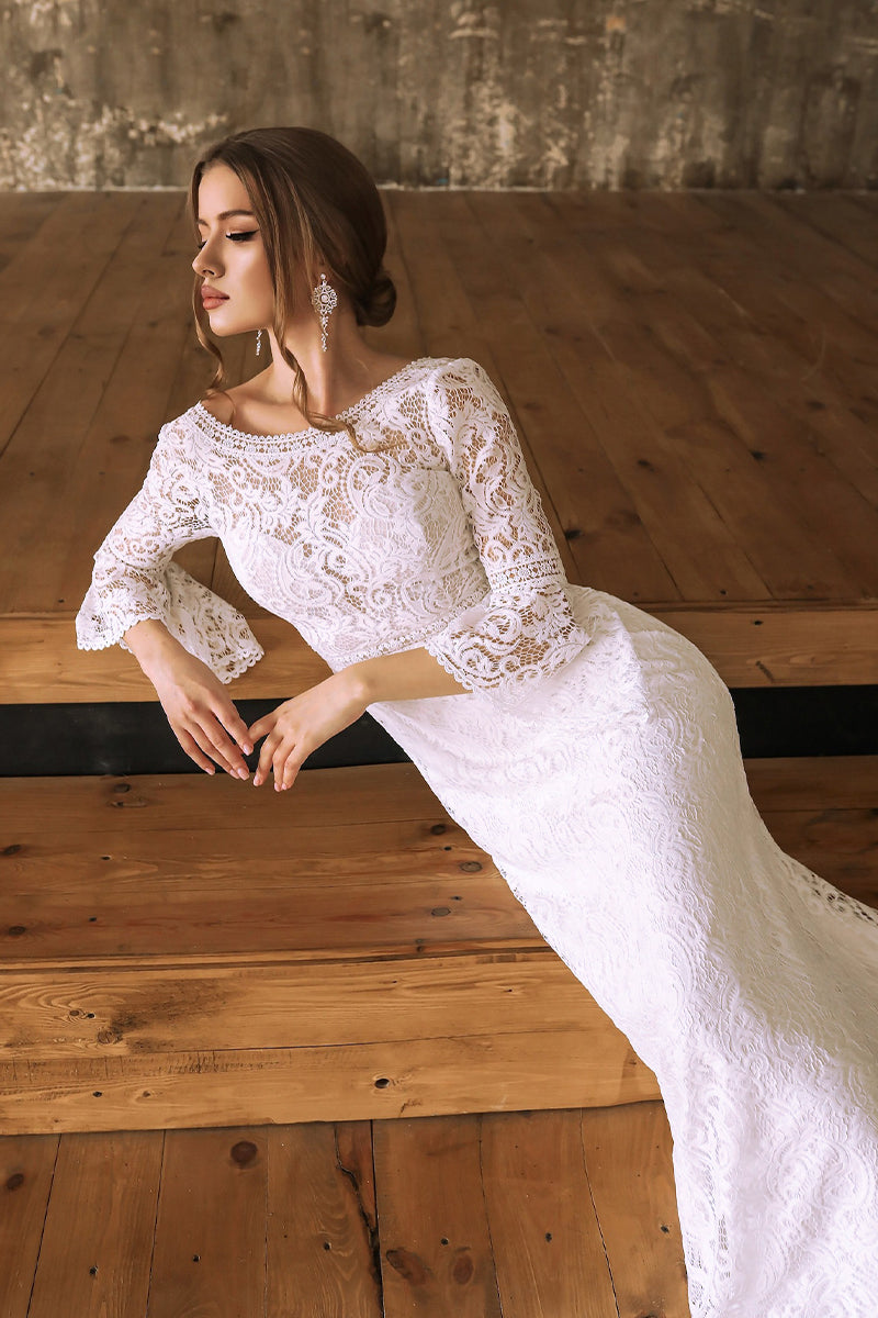 Magical Eternity Lace Mermaid Wedding Dress