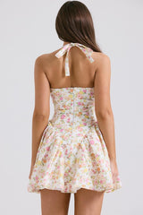 Natural Charmer Floral Print Mini Dress