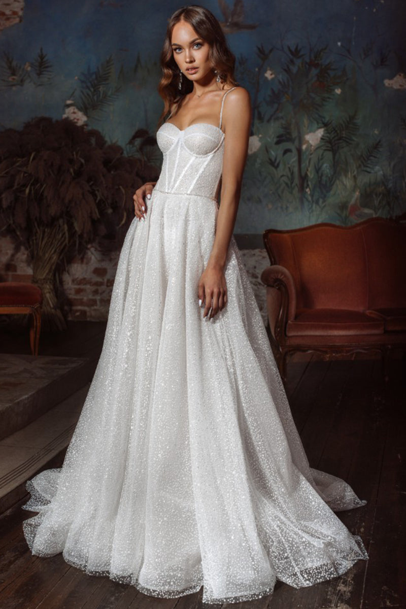 Norah Sparkling Wedding Dress