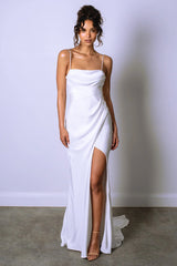 Now and Always Satin Wedding Dress