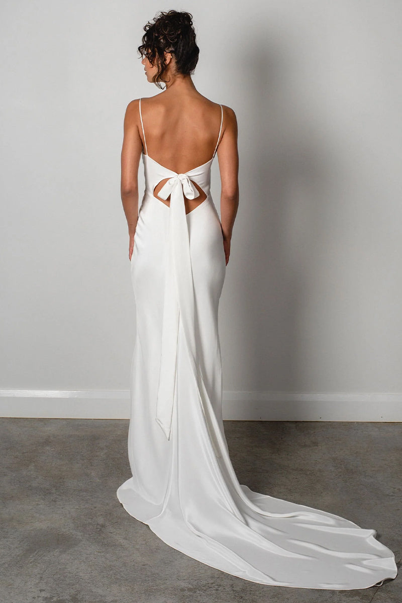 Now and Always Satin Wedding Dress