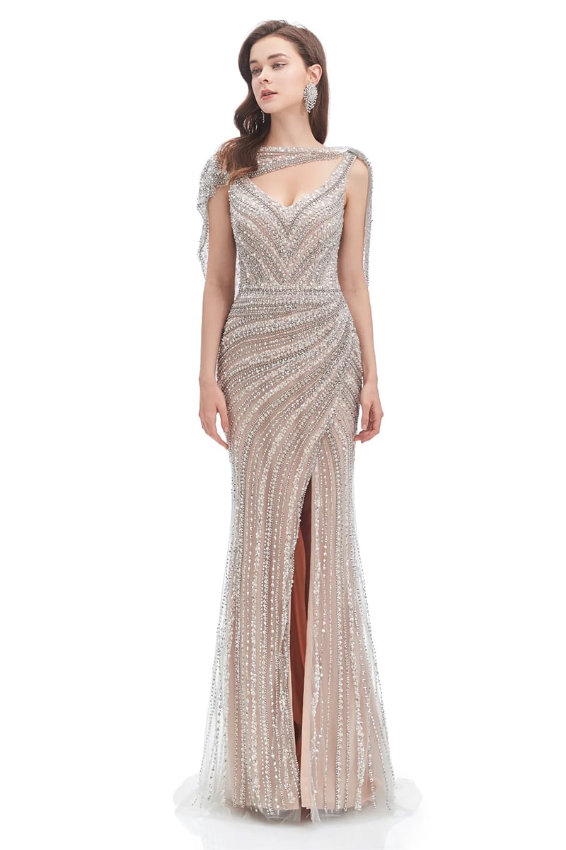 Odessa Beaded Maxi Dress