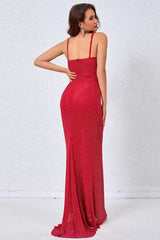 Radiant Presence Fishtail Maxi Dress