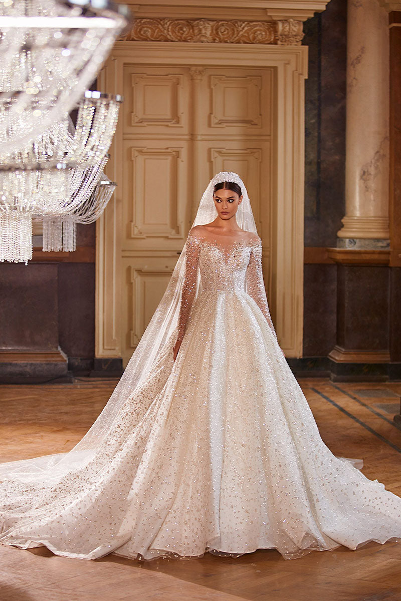 Royal Frances Beaded Wedding Dress