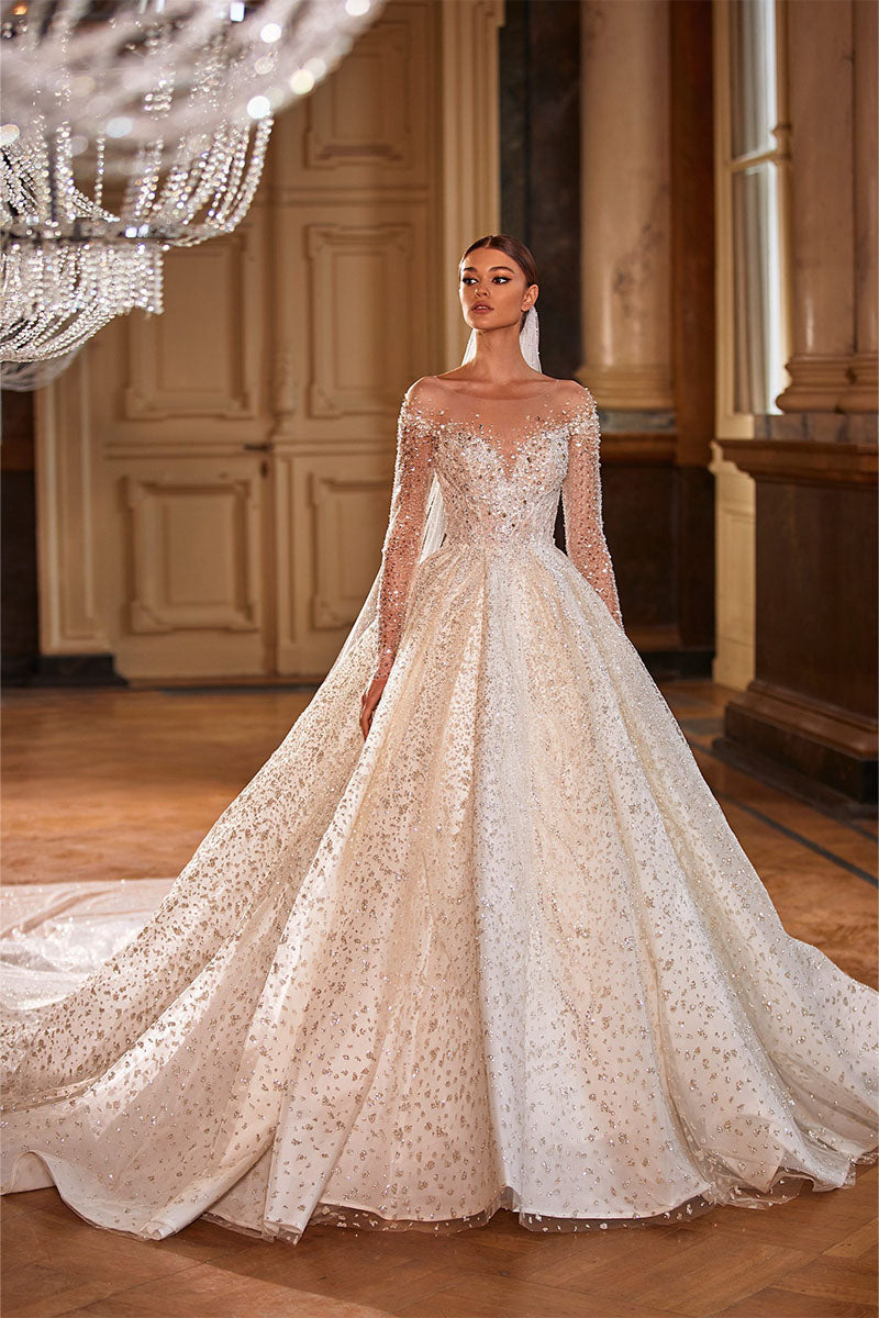 Royal Frances Beaded Wedding Dress