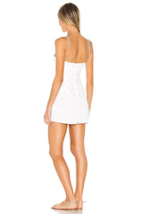 Seasons Cutest White Eyelet Mini Dress