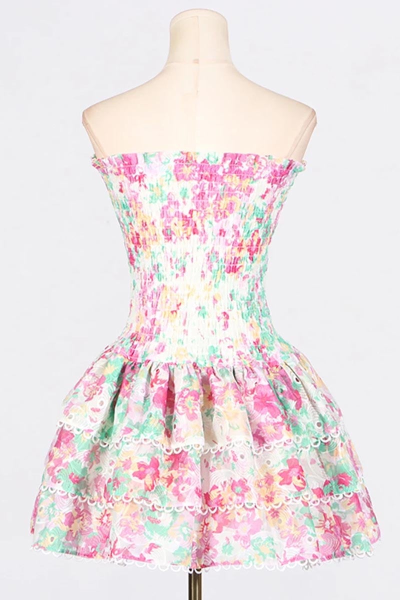 Summer Icon Strapless Mini Dress