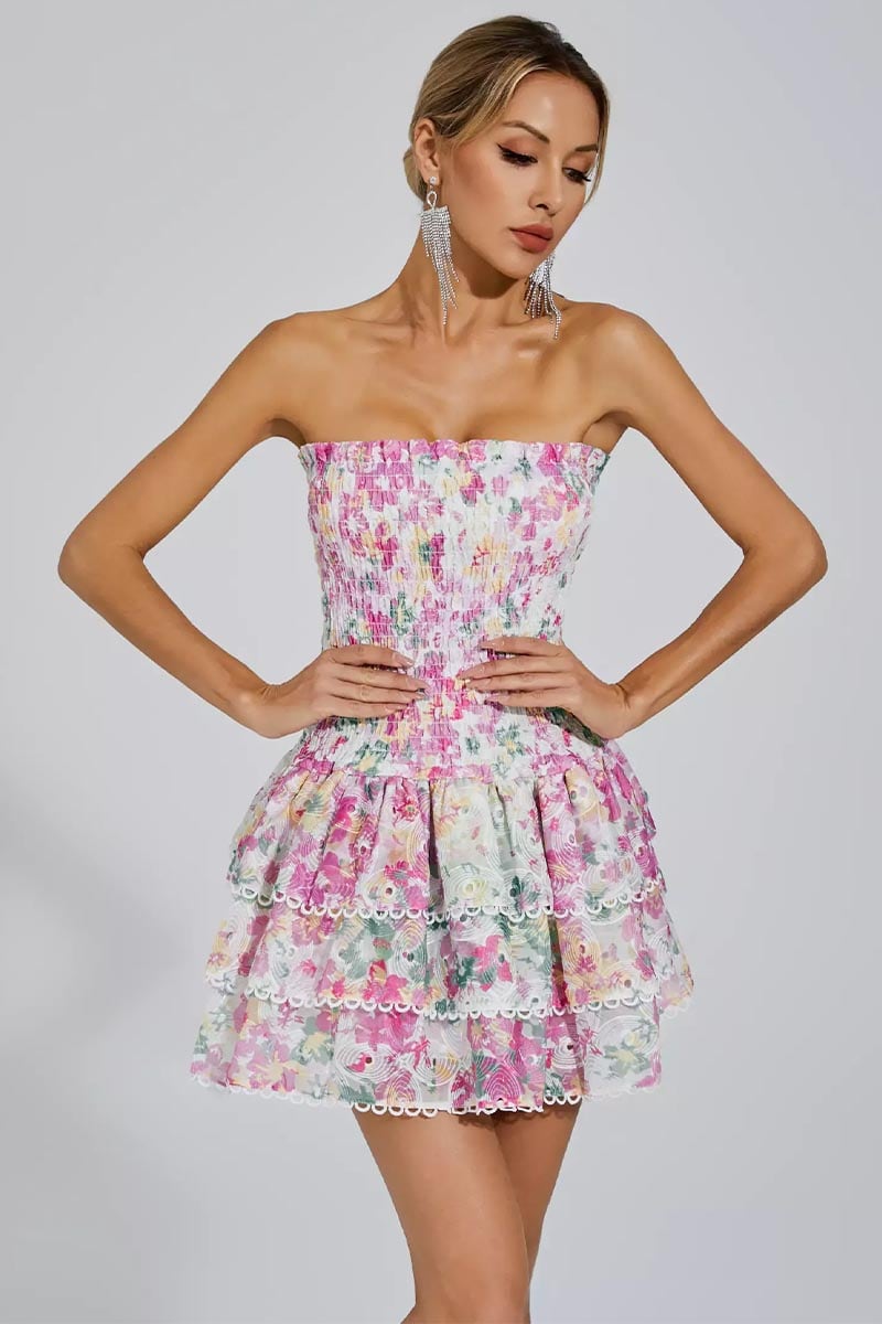 Summer Icon Strapless Mini Dress