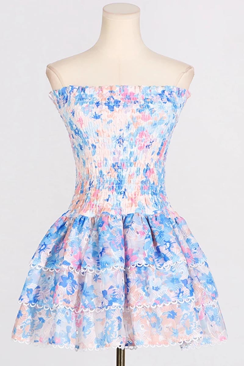 Summer Icon Strapless Mini Dress