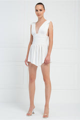 Summer Perfection Ruched Mini Dress