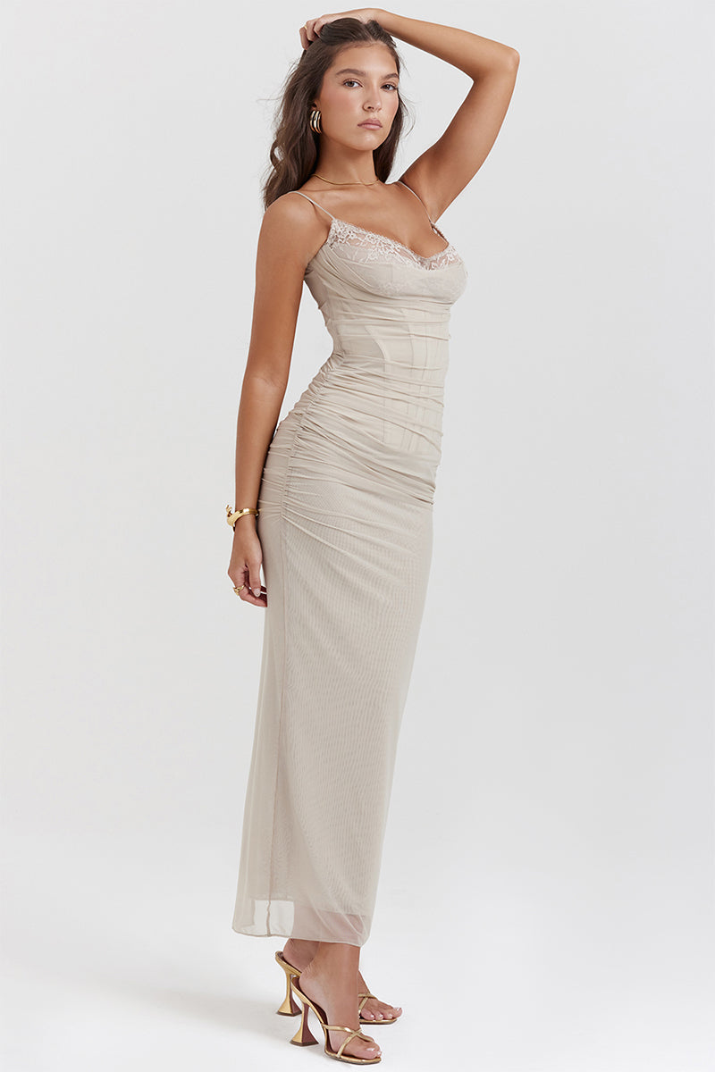 Sweet Amor Bodycon Maxi Dress