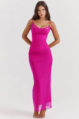 Sweet Amor Bodycon Maxi Dress