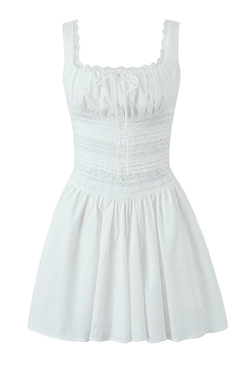 Sweet Emotions Little White Dress