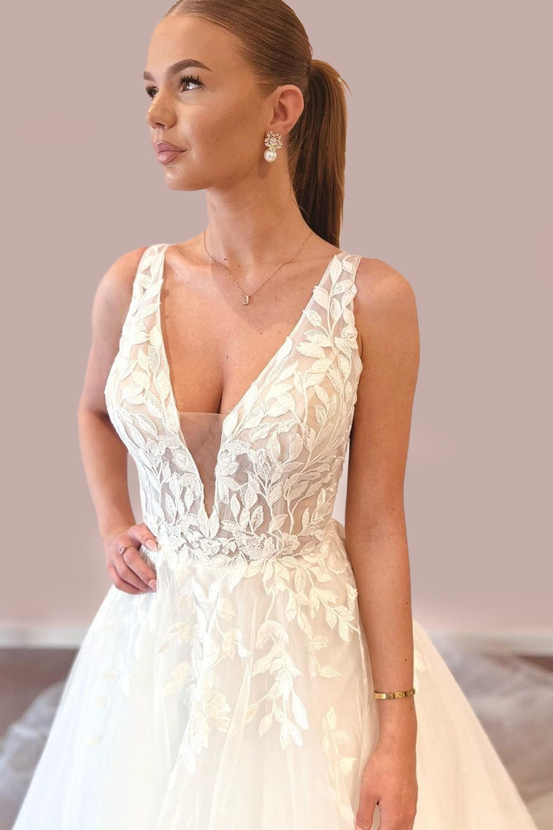 Sweetest Dream A-line Tulle Wedding Dress