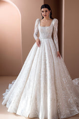 Victoria Beaded A-line Wedding Dress