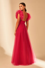 Vielle Tulle Maxi Dress