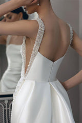 Viviana Pearl Beaded Wedding Dress