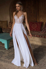 Vows of Love Chiffon A-line Wedding Dress