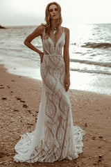 Willowby Bohemian Lace Wedding Dress