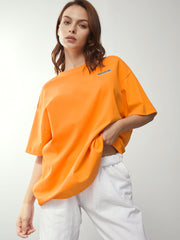 Orange Oversized T-shirt