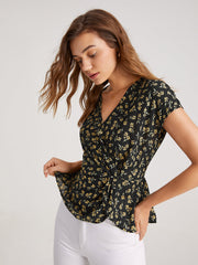 Twist Floral Garden Top