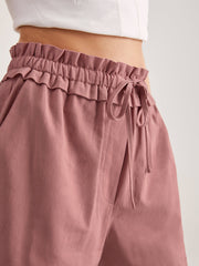 Essential Shirred Elastic Short Shorts