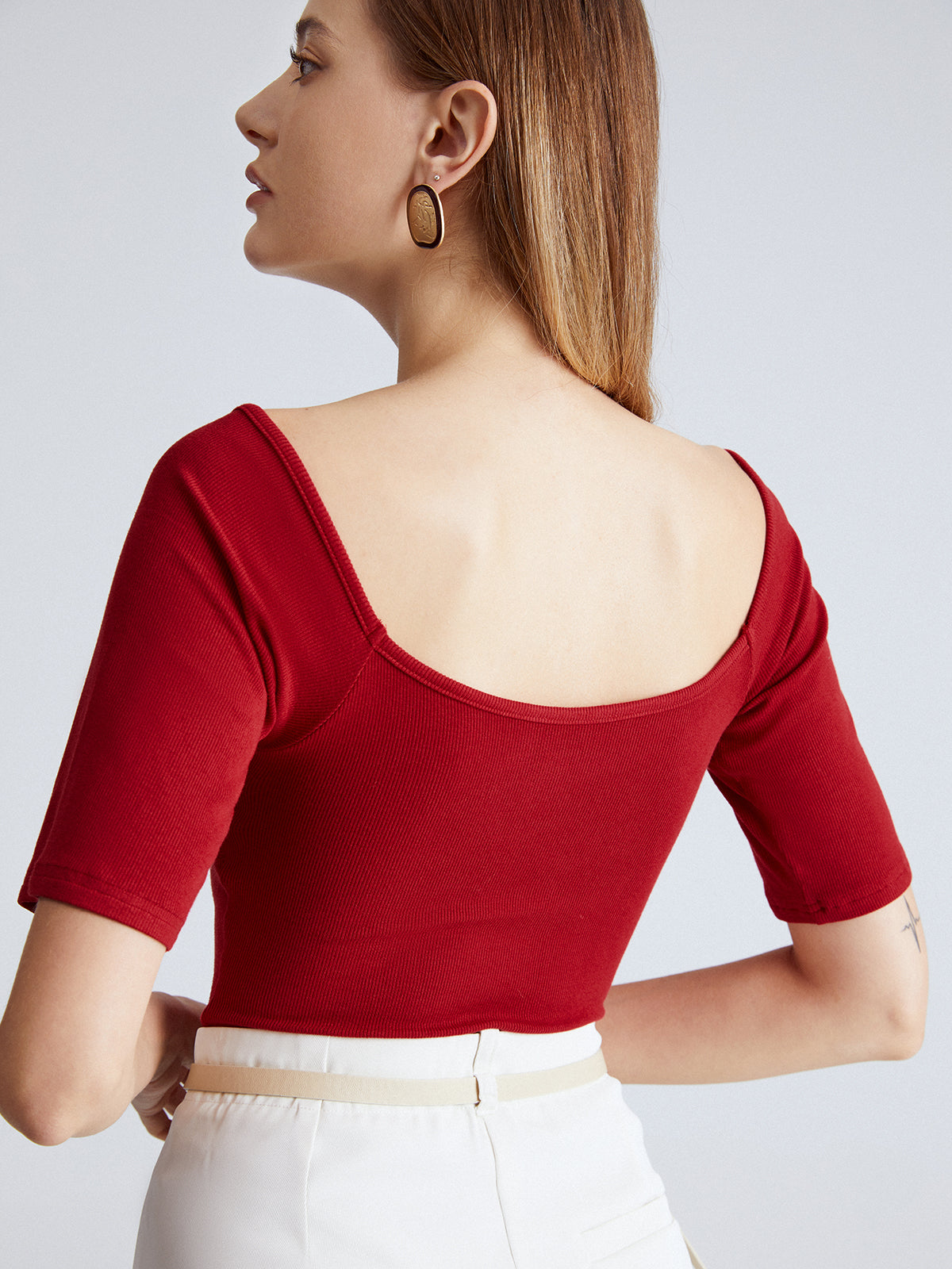 Rouge In Love Jersey Twist Top